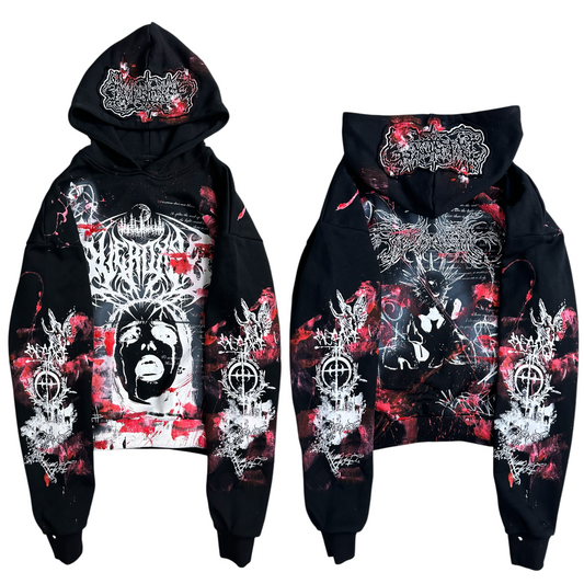 1of1 BLOODY OVERDXSE HOODIE size M