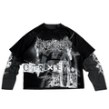 1of1 double layer OVERDXSE LONGSLEEVE size XL