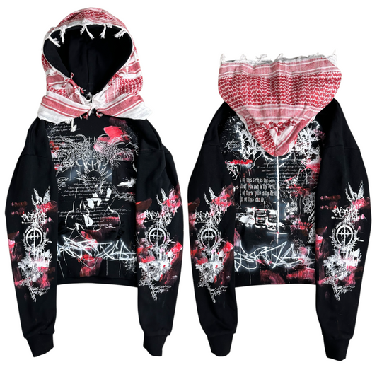 1of1 BLOODY OVERDXSE HOODIE size M