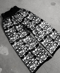 1of1 double waist OVERDXSE ALL OVER SKULL SWEATPANTS (SAMPLE) size L