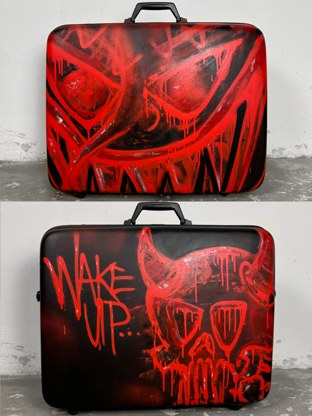 1of1 OVERDXSE „WAKE-UP“ ART SUITCASE