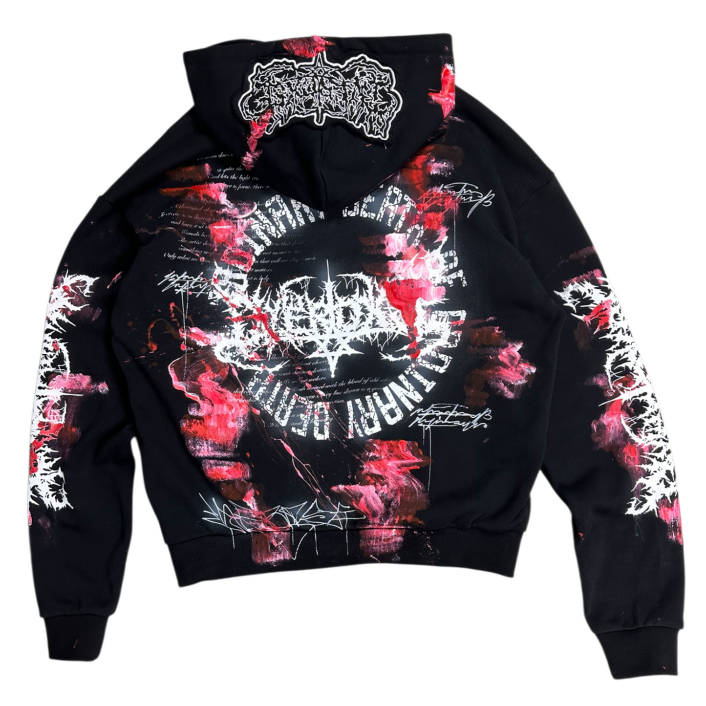 1of1 BLOODY OVERDXSE HOODIE size L