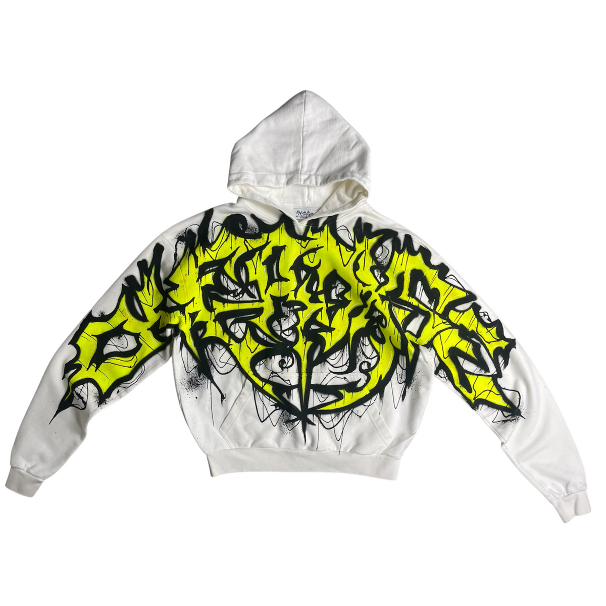 1of1 OVERDXSE AIRBRUSH HOODIE size M