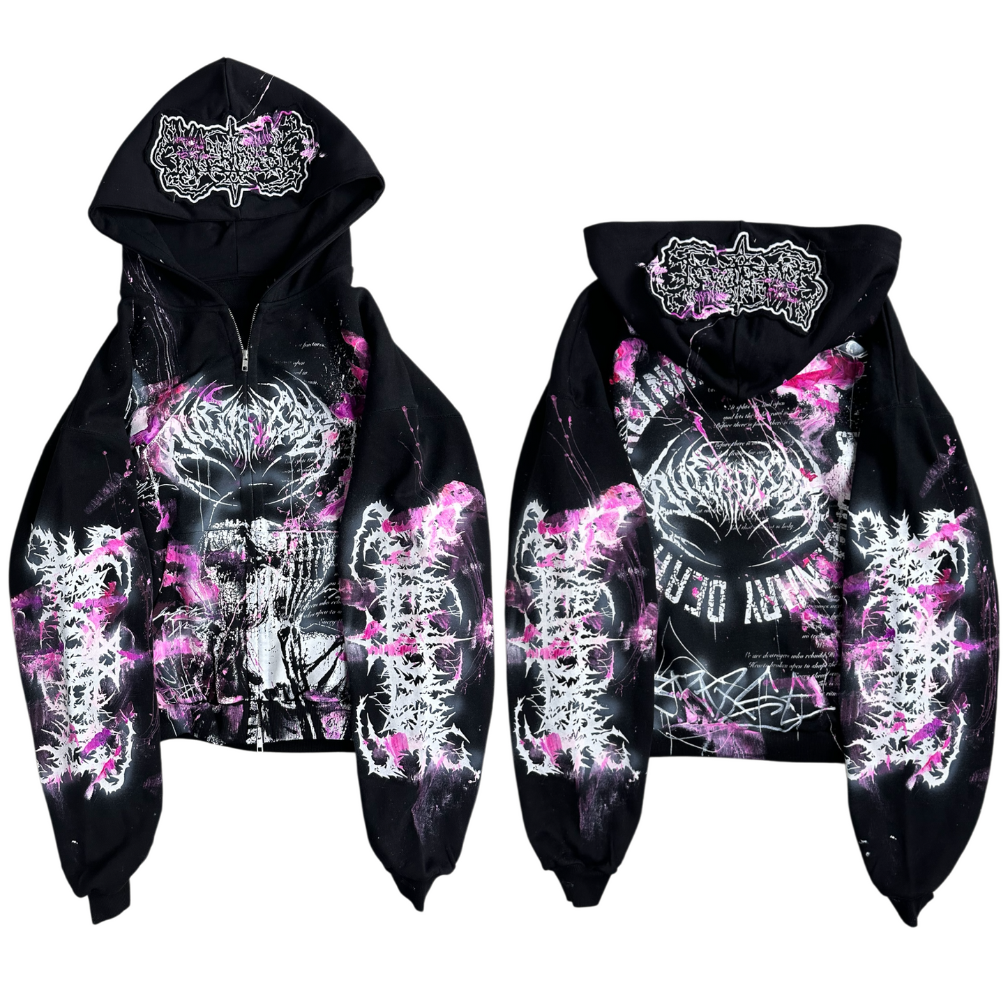 1of1 OVERDXSE MAGNOLIA ZIPPER size L