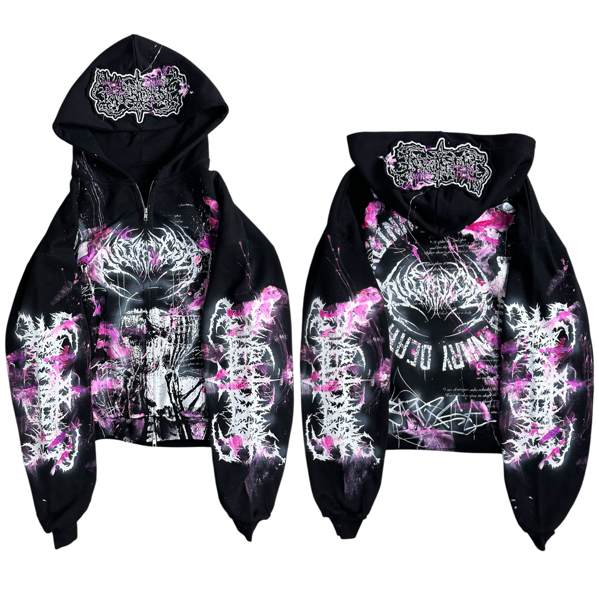 1of1 OVERDXSE MAGNOLIA ZIPPER size L