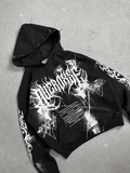 1of1 spiked OVERDXSE HOODIE size S