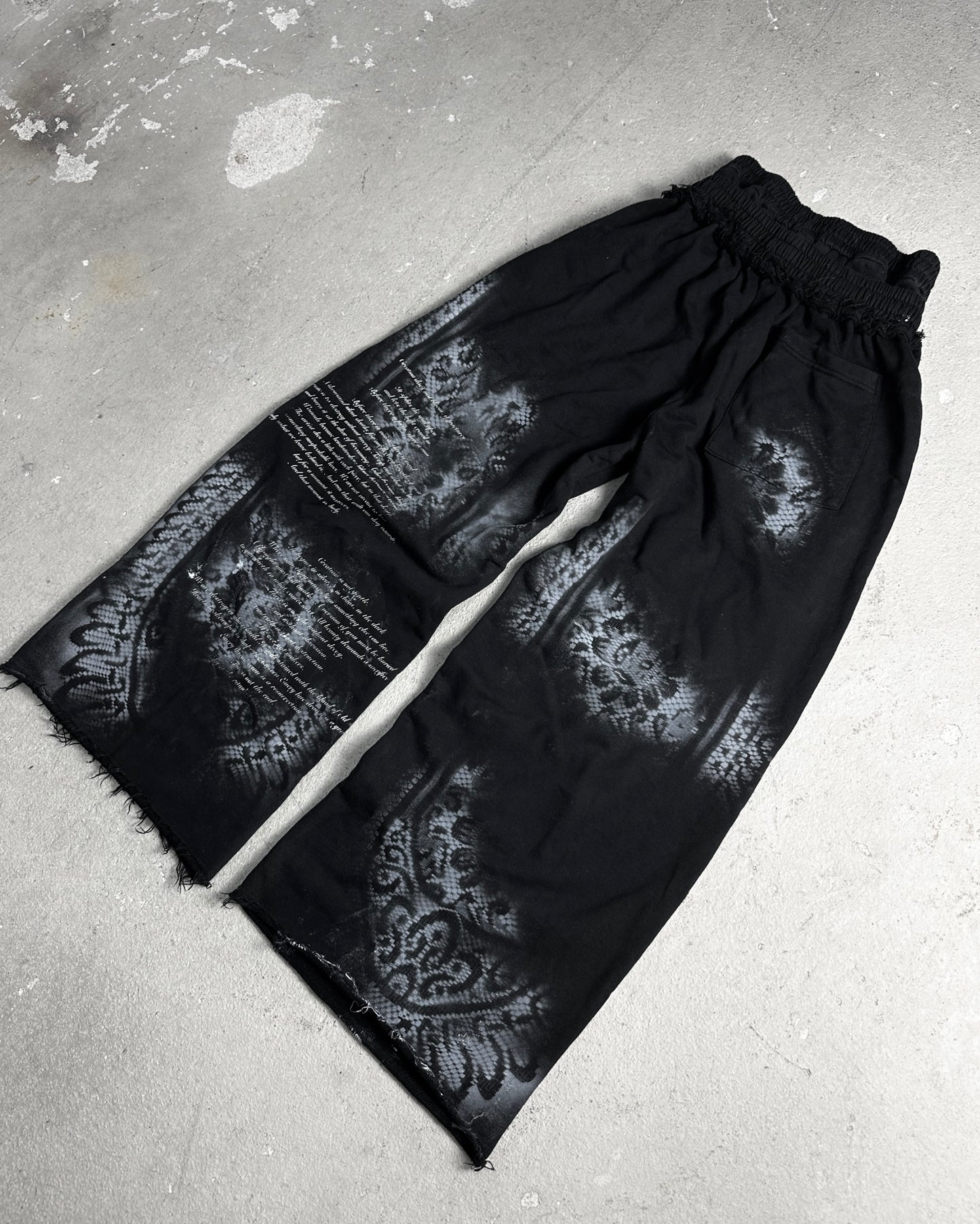 1of1 double waist OVERDXSE SWEATPANTS size M