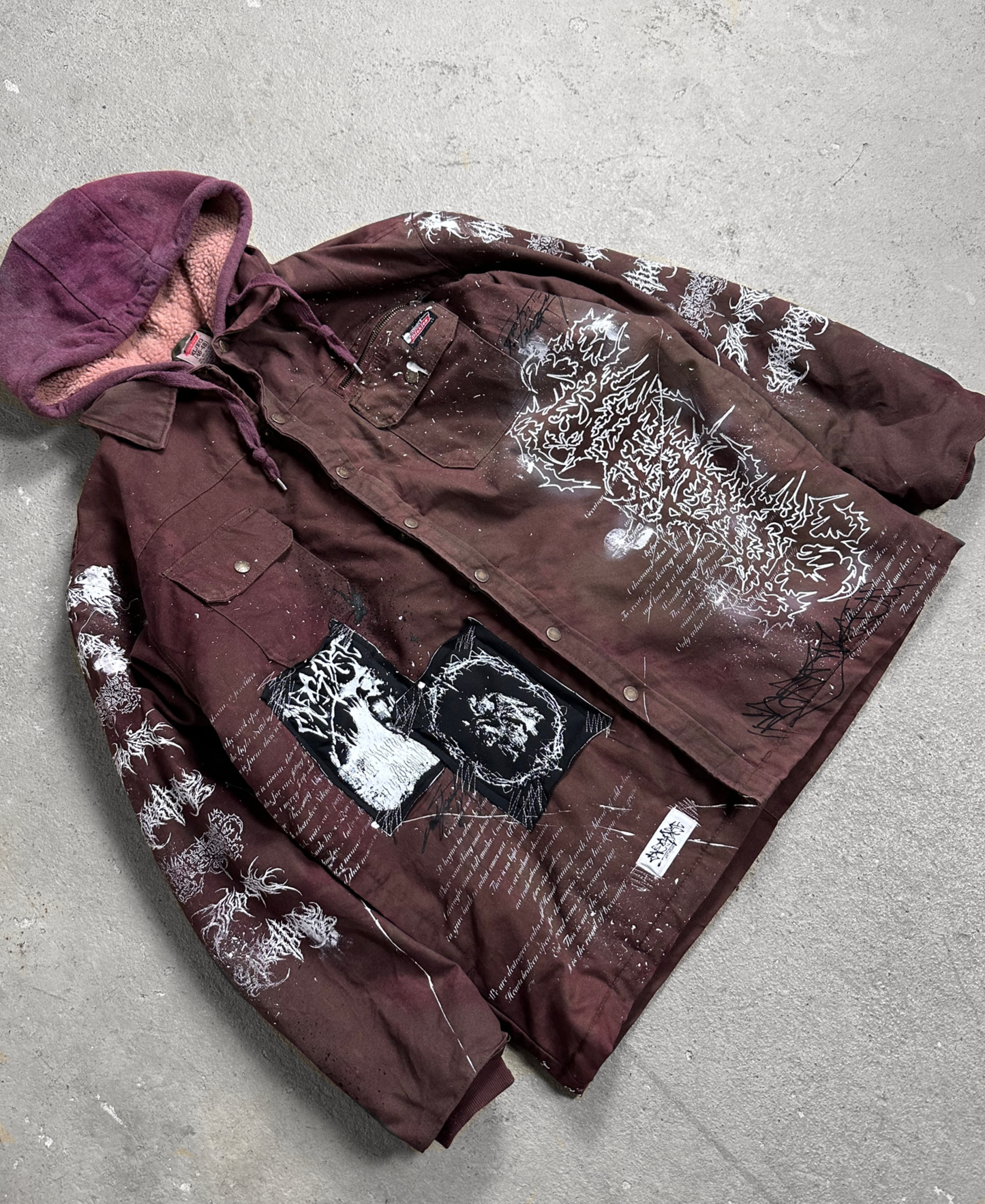 1of1 vintage OVERDXSE DICKIES JACKET size XL