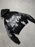 1of1 spiked OVERDXSE HOODIE size L