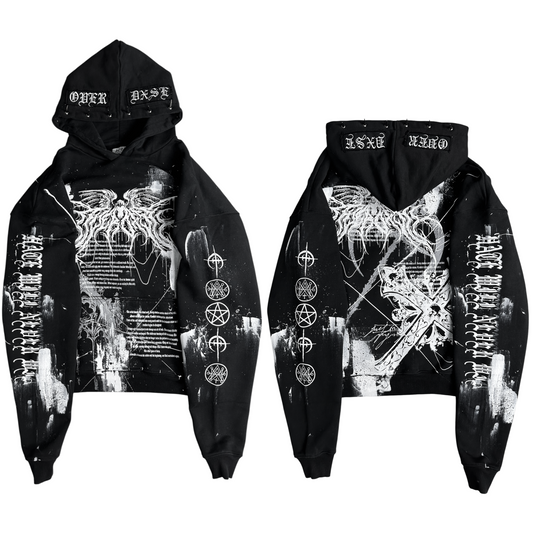 1of1 spiked OVERDXSE HOODIE size XXL