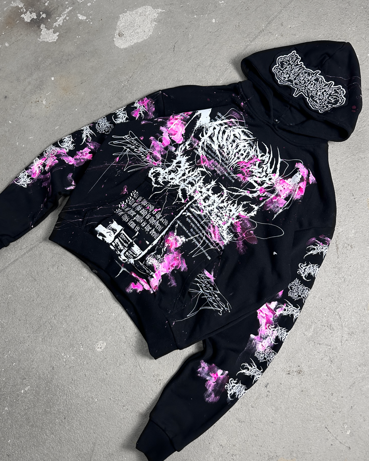 1of1 OVERDXSE MAGNOLIA HOODIE size M