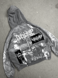 1of1 Stone washed OVERDXSE HOODIE size M