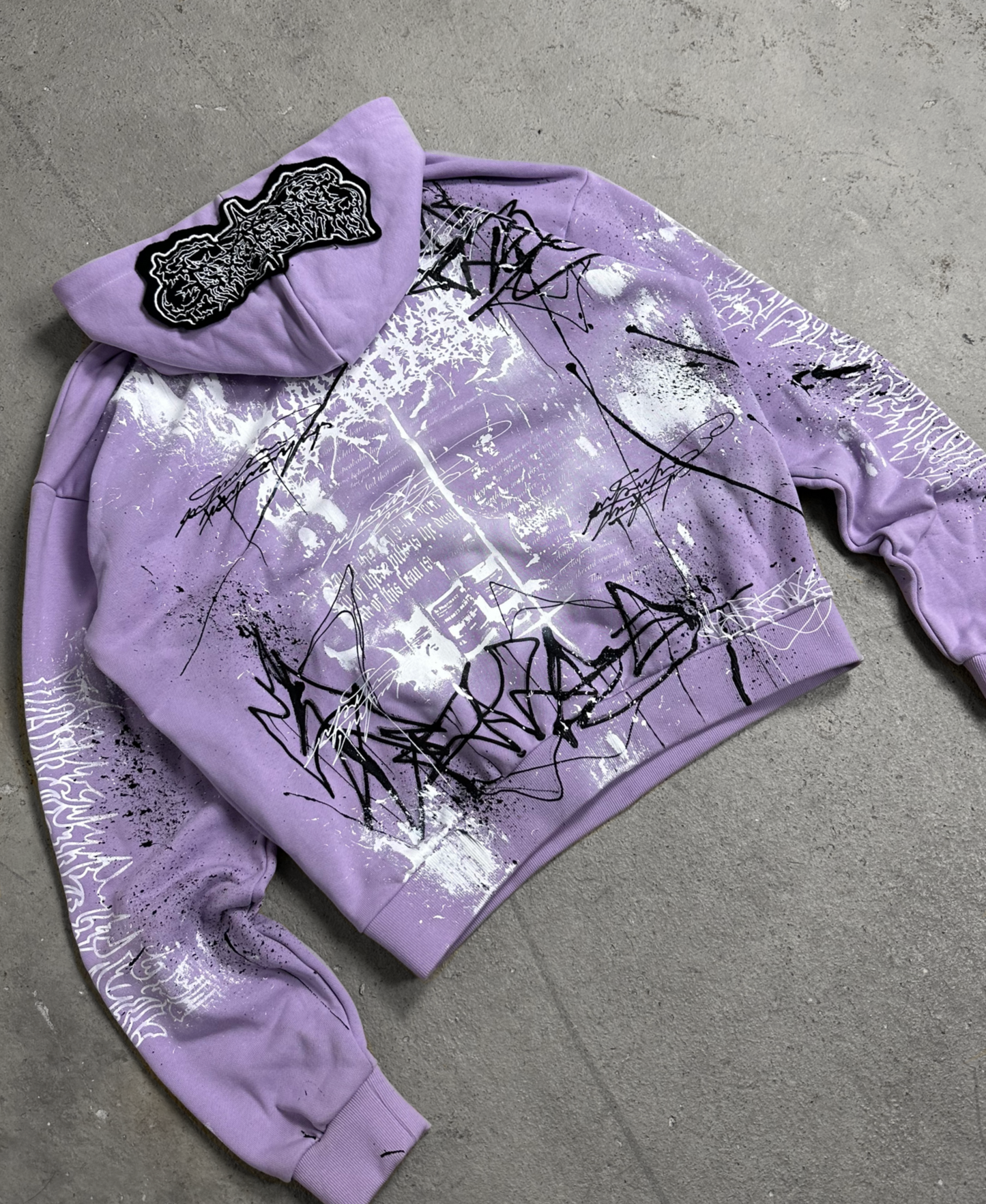 1of1 OVERDXSE „broken halo“ HOODIE size L