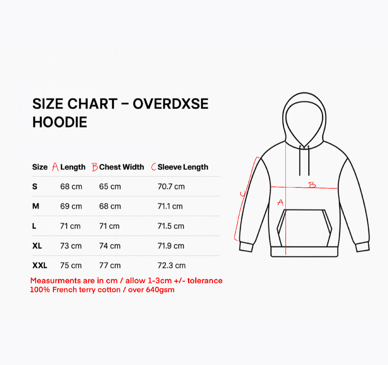 OVERDXSE RHINESTONE „BONEFRAME“ HOODIE all sizes