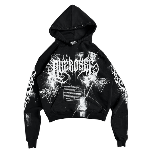 1of1 spiked OVERDXSE HOODIE size S