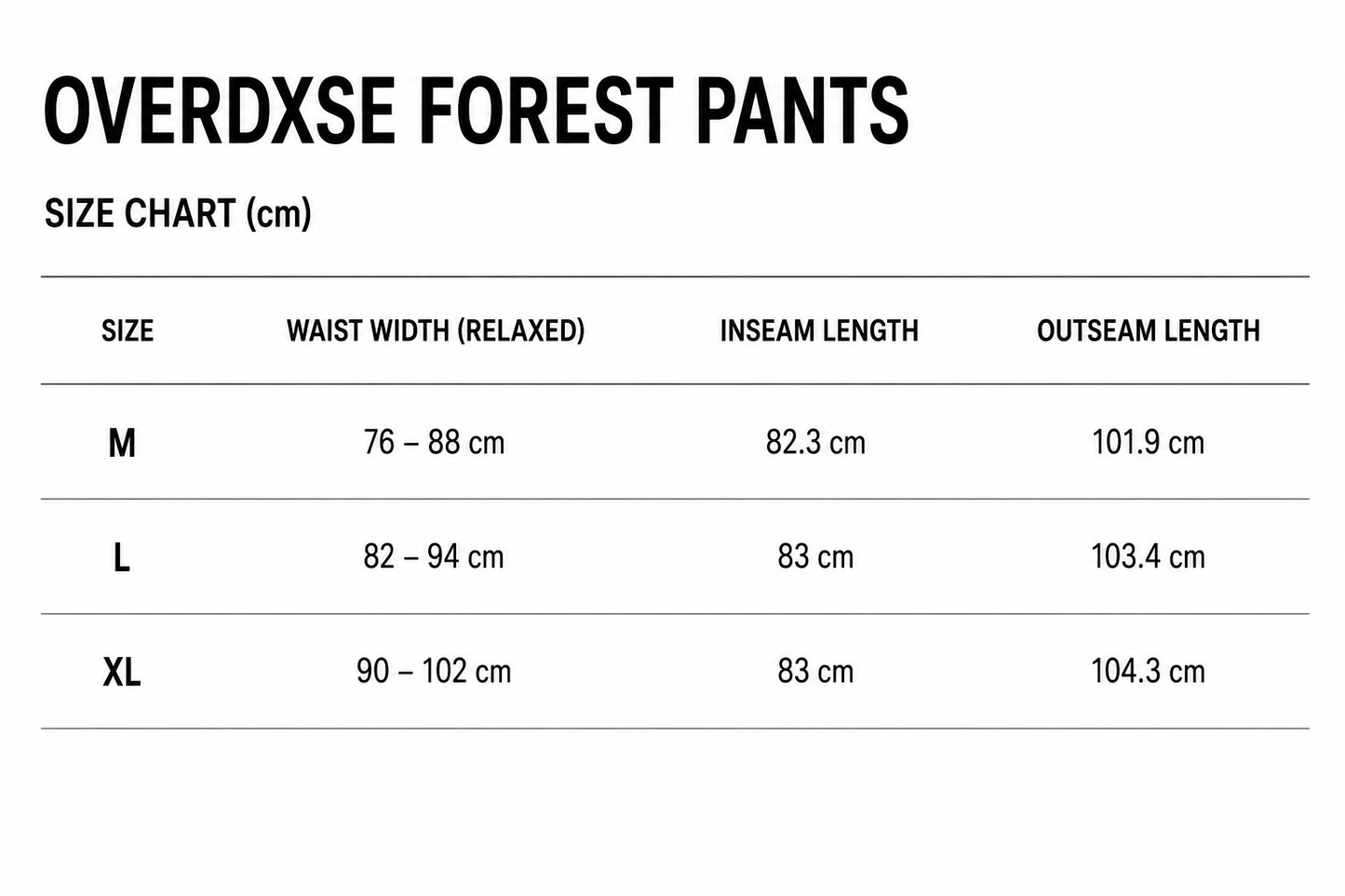 real-tree OVERDXSE SKELETON PANTS all sizes