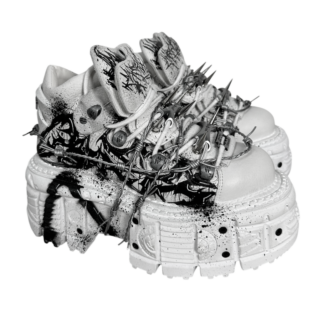 1of1 OVERDXSE / NEW ROCK SPIKE STOMPERS EU39