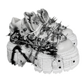 1of1 OVERDXSE / NEW ROCK SPIKE STOMPERS EU39