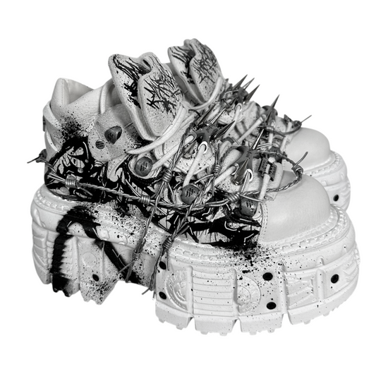 1of1 OVERDXSE / NEW ROCK SPIKE STOMPERS EU39