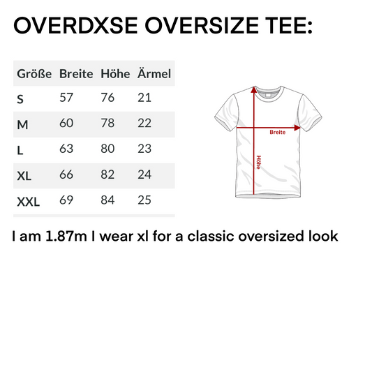 1of1 oversized OVERDXSE TEE Size M